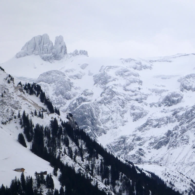 Engelberg Brunni Snow Shoe Hiking