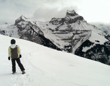 Engelberg Brunni Snow Shoe Hiking