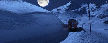 Rhaetische Bahn Moonlight Trainride
