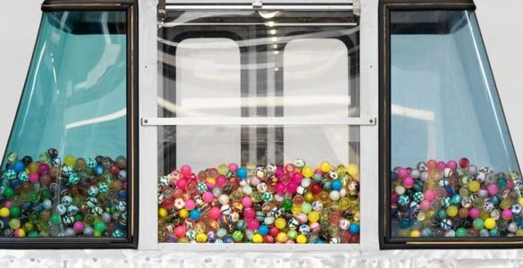 Swiss Gondola Cable Car Gumball Machine