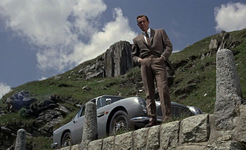 Unique Swiss Road - Furka - James Bond in Goldfinger