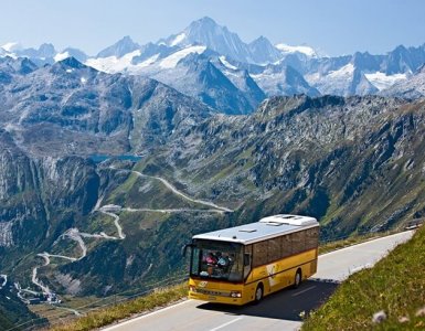 Unique Swiss Road - Furka Pass