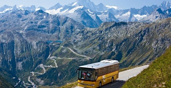 Unique Swiss Road - Furka Pass
