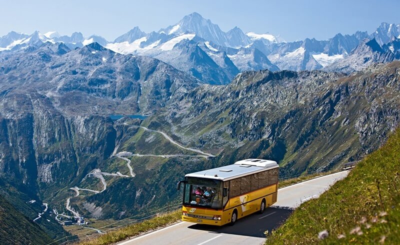 Unique Swiss Road - Furka Pass