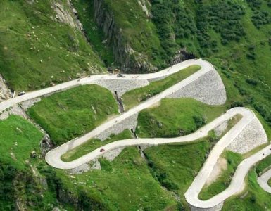 Unique Swiss Road - Gotthard-Pass