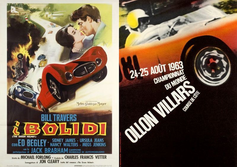 Vintage Automotive Posters Le Mans