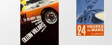 Vintage Automotive Car Posters Geneva Motor Show