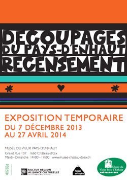 Decoupage Exhibit Flyer