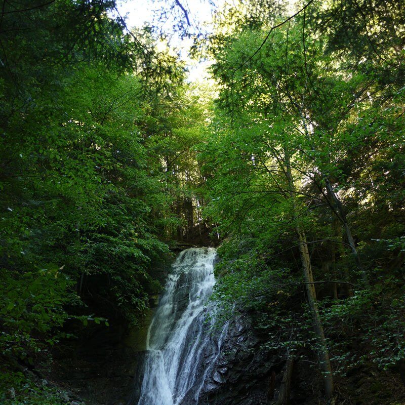 Hiking to Tamina Source in Bad Ragaz