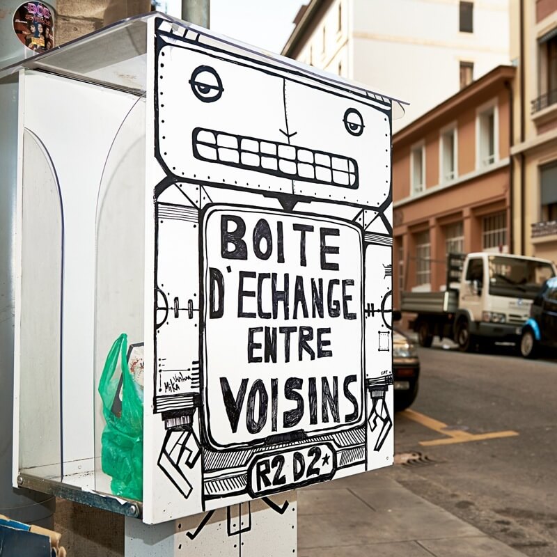 Dan Acher - Neighborhood Exchange Boxes Geneva