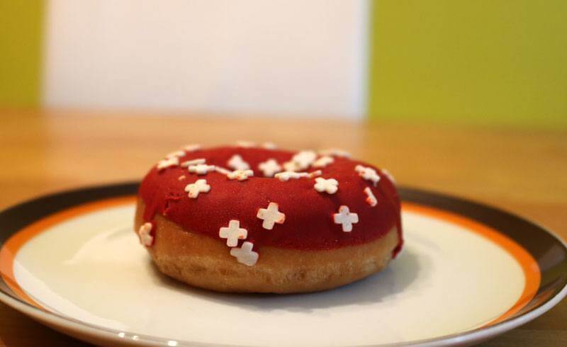 August 1 Swiss National Day - Swissness Donuts