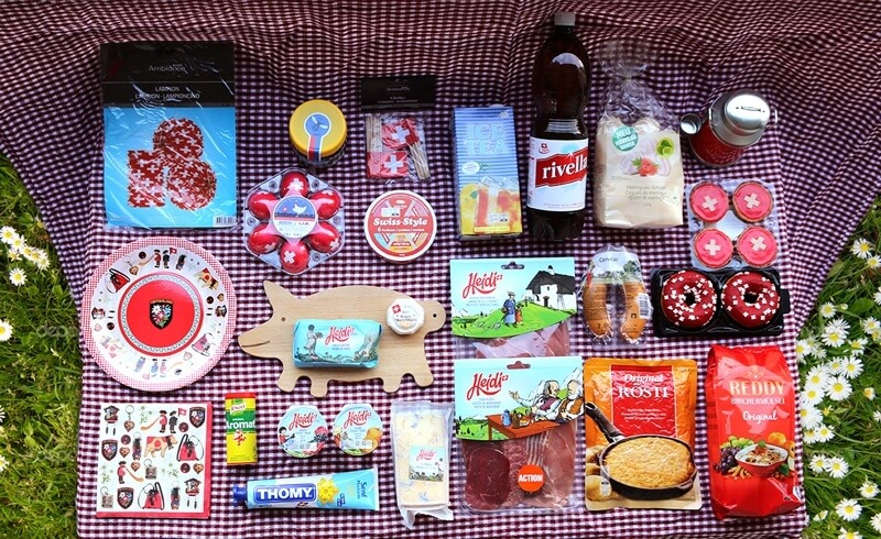 August 1 Swiss National Day - Migros Produkte