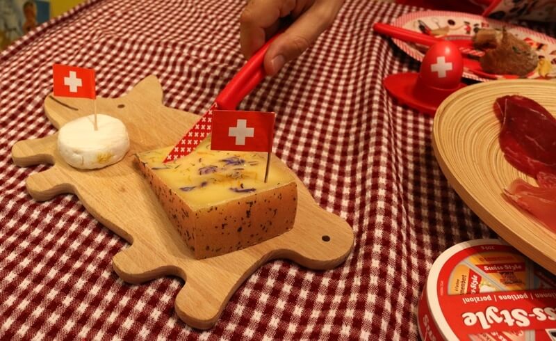 August 1 Swiss National Day - Swiss Cheese Heidi Migros