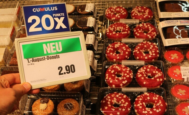 August 1 Swiss National Day - Swissness Donuts