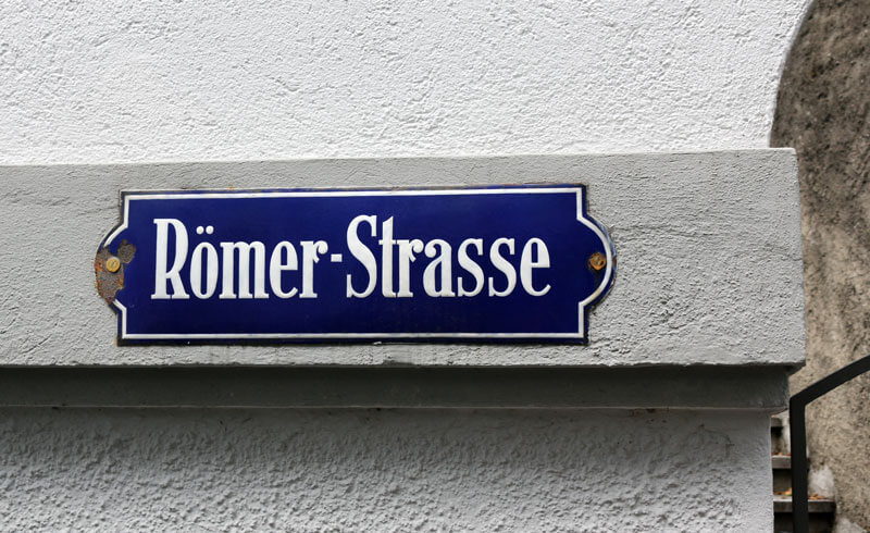 Baden, Switzerland, Roemerstrasse