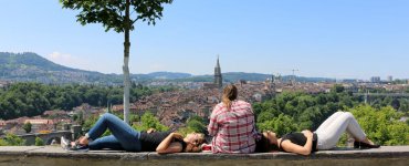 Rosengarten in Bern, Switzerland
