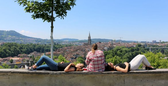 Rosengarten in Bern, Switzerland