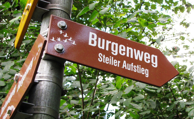 Castle Trail Interlaken - Steep Ascent