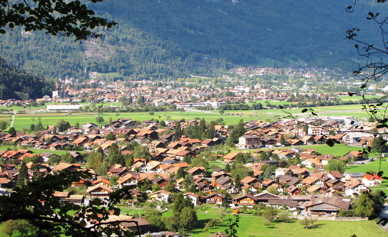 Castle Trail Interlaken - View from Rothenfluh