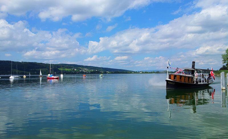 DS Greif Steamboat Greifensee Switzerland