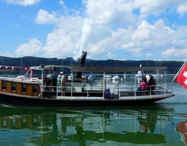 DS Greif Steamboat Greifensee Switzerland