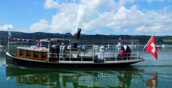 DS Greif Steamboat Greifensee Switzerland