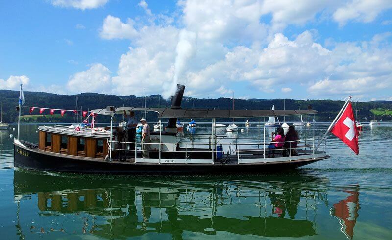DS Greif Steamboat Greifensee Switzerland