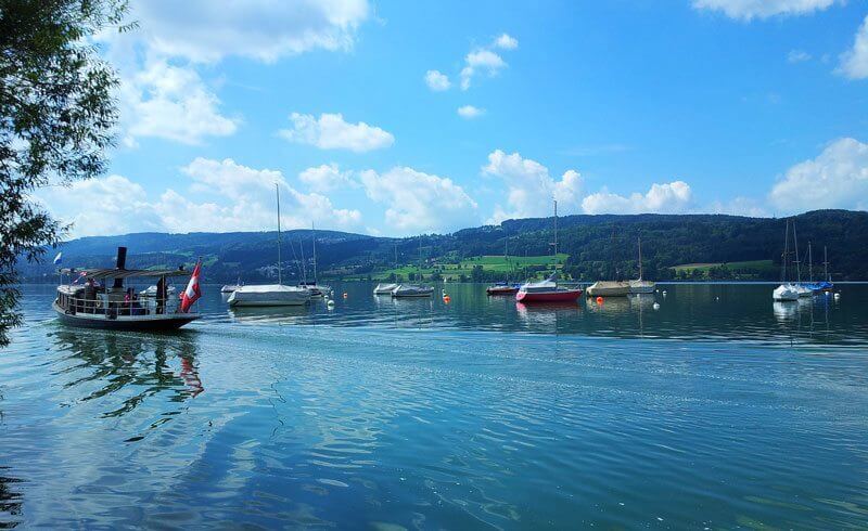 DS Greif Steamboat Greifensee Switzerland