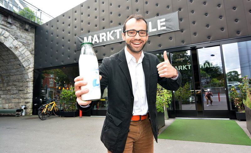 Stadtmilch - Swiss Milk Vending Machine