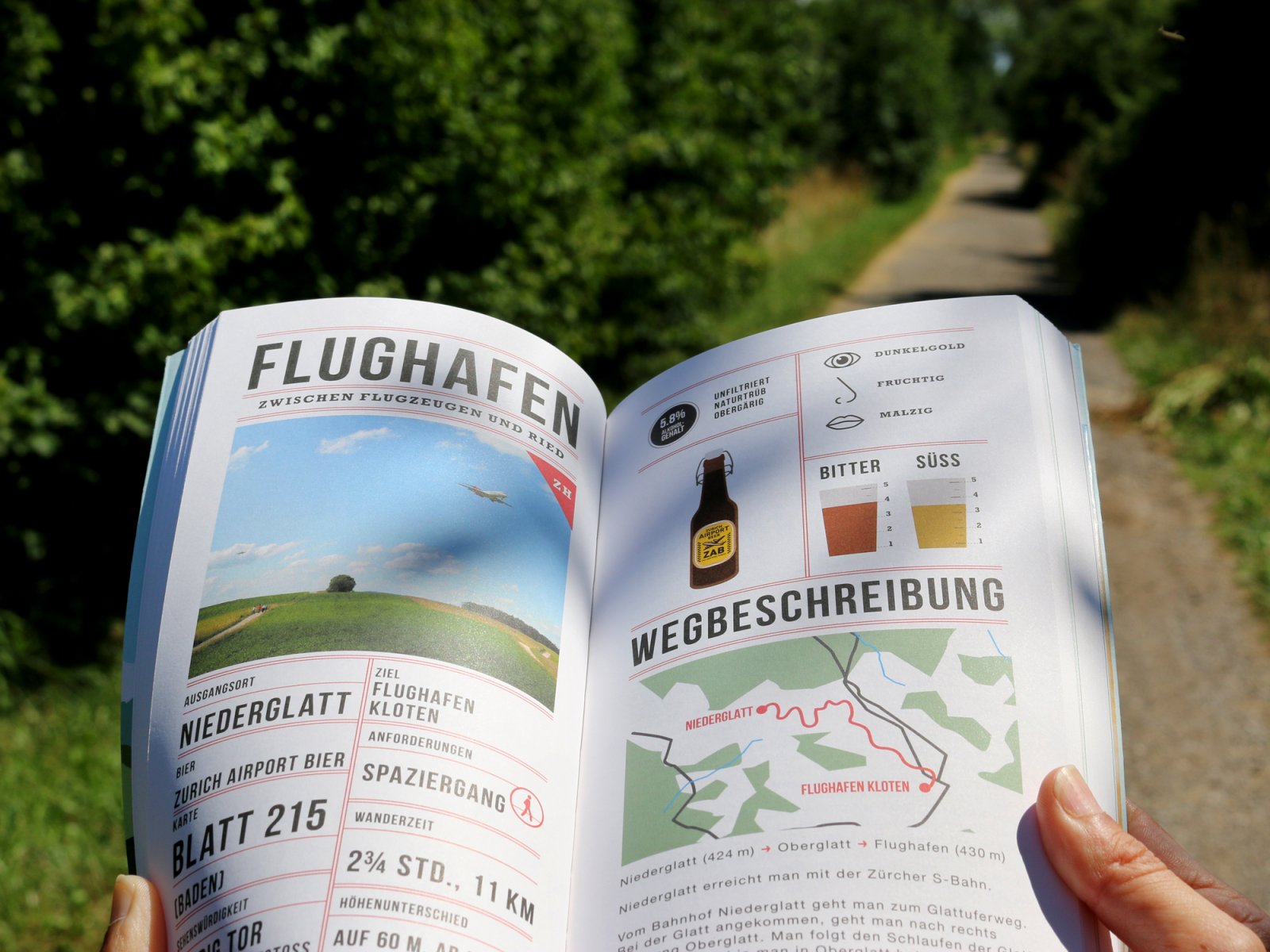 Bierwandern Schweiz - Beer Hiking Switzerland Book by Monika Saxer