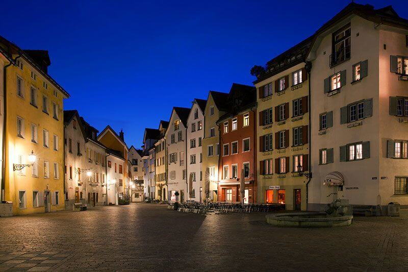 Chur by Night -Marcel Cavelti