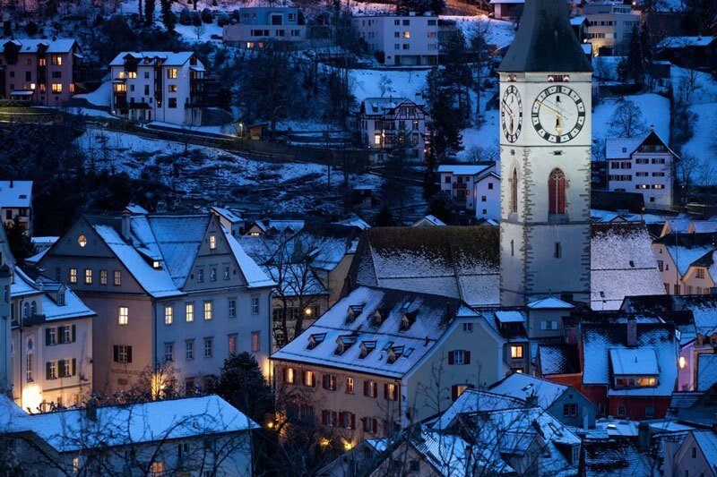 Chur by Night -Marcel Cavelti