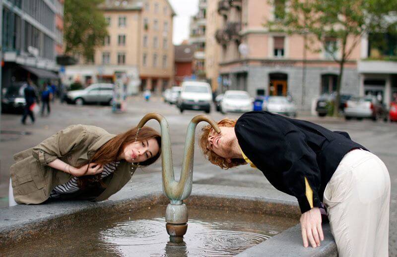 Humans of Zurich - 10 Fountain Portraits