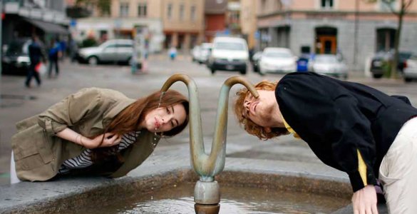 Humans of Zurich - 10 Fountain Portraits