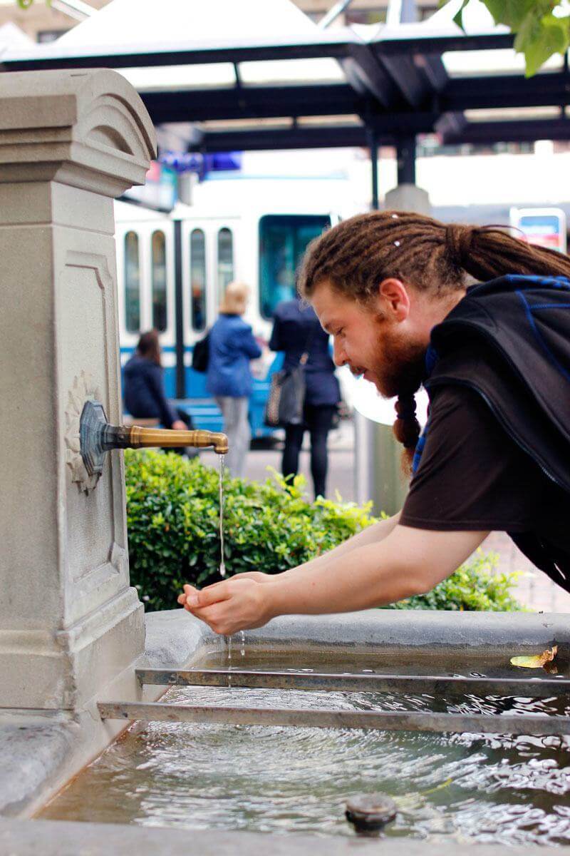 Humans of Zurich - 10 Fountain Portraits