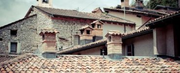 Roof Tops in Meride Ticino, Switzerland