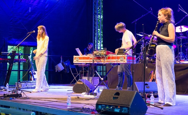 Samaris at LongLake Festival 2014 in Lugano Switzerland