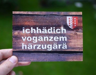 Swiss Valais - Dialect