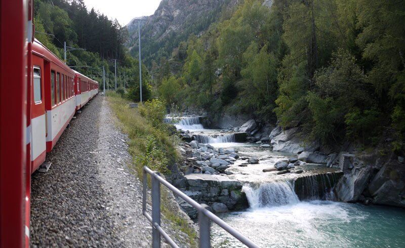 Swiss Valais - Train