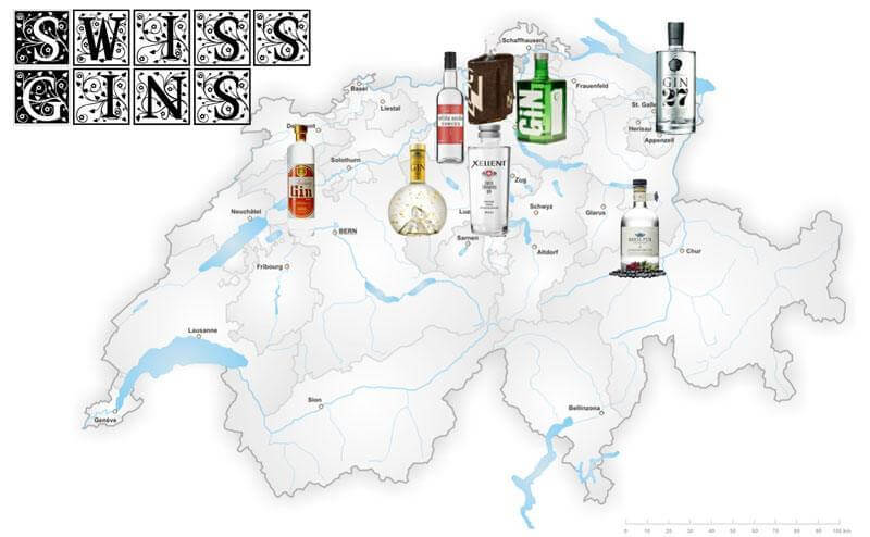 Switzerland Gins - Swiss Gins