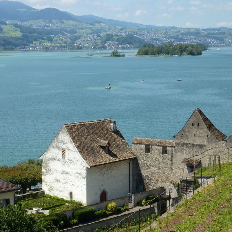 Rapperswil - City of Roses in Switzerland