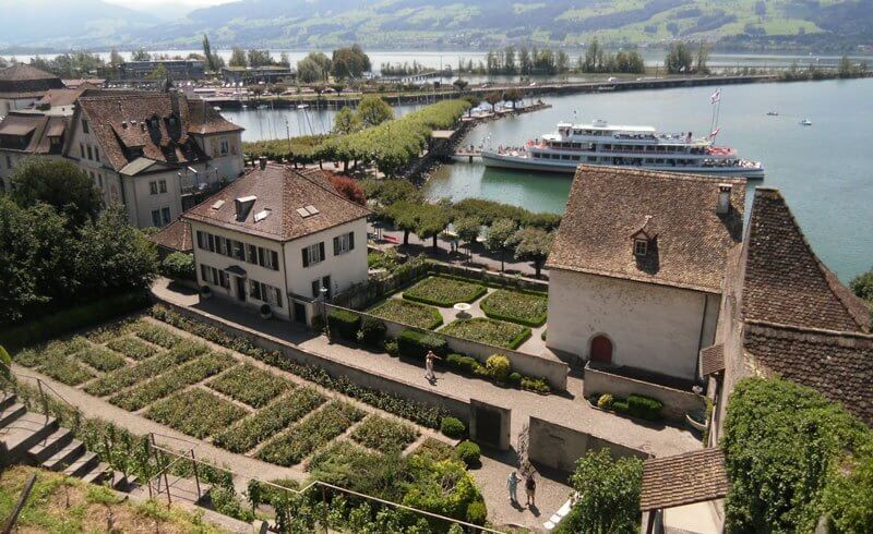 Rapperswil - City of Roses in Switzerland