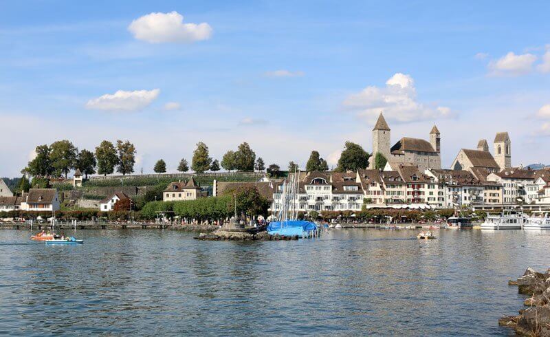 Rapperswil - City of Roses in Switzerland