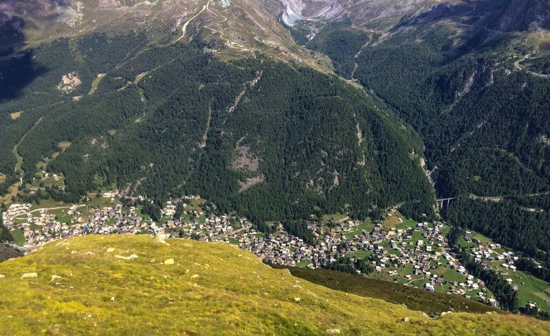 Ultraks14 - View of Zermatt Switzerland