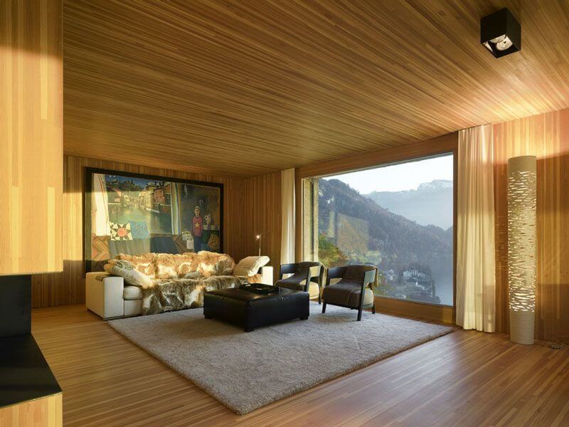 Wooden Architecture in Viznau, Switzerland