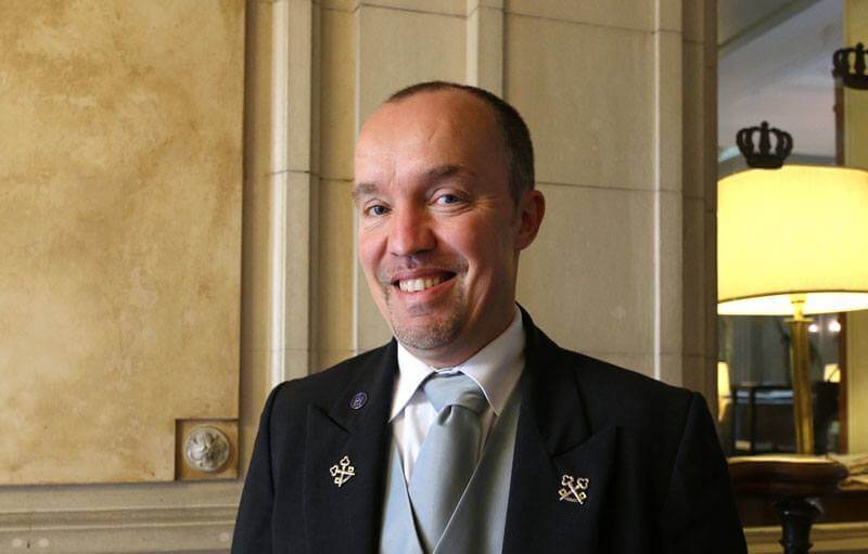 Concierge Philippe Pohu - Hôtel des Trois Couronnes in Vevey