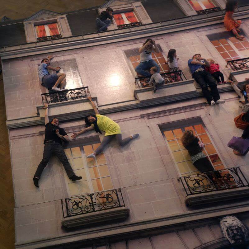 Festival Images Vevey 2014 - Bâtiment by Leandro Erlich