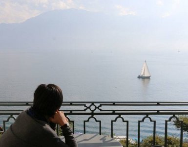 Hotel Trois Couronnes Vevey - Balcony