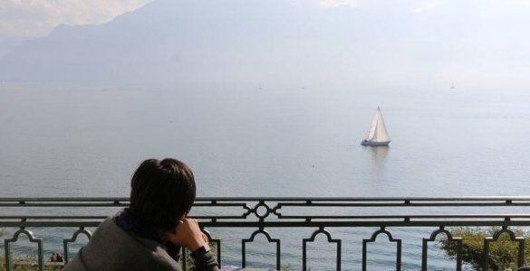 Hotel Trois Couronnes Vevey - Balcony