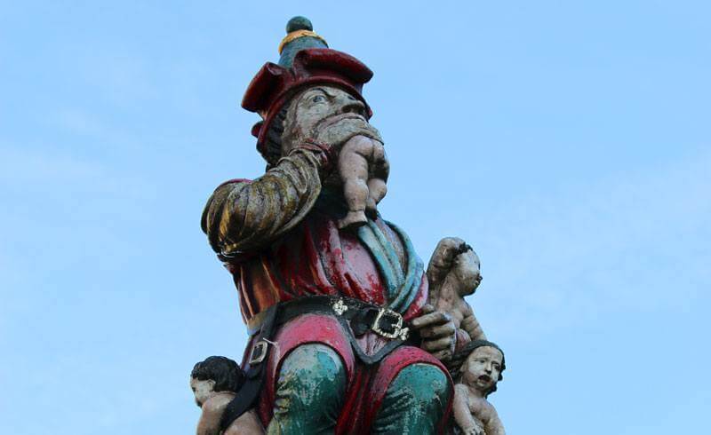 Bern - Chindlifresser Statue